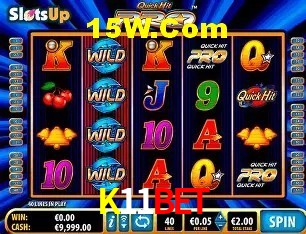 Biblioteca de slots populares na K11Bet